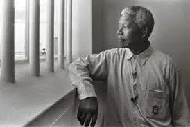 Photo BlackWhite Man Prison Window