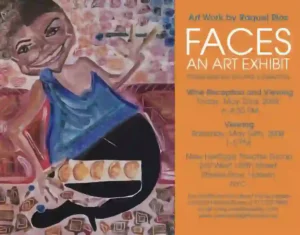 Promo Art Exhibit Faces
